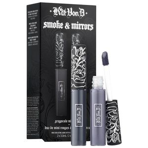 Kat Von D Grayscale Liquid Lipstick Duo New!